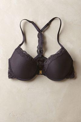 Natori Feathers Front-close T-back Bra Black