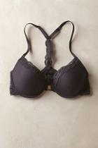 Natori Feathers Front-close T-back Bra Black