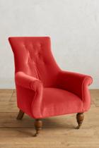 Anthropologie Velvet Astrid Chair