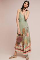 Farm Rio For Anthropologie Farm Rio Toucan Maxi Dress