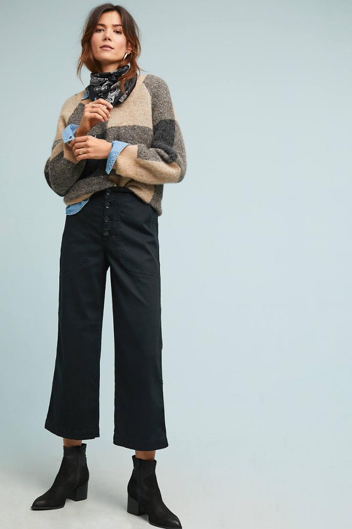 Ag Jeans Ag Etta Ultra-high Rise Wide-leg Jeans