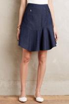 Sachin + Babi Ruffled Denim Skirt