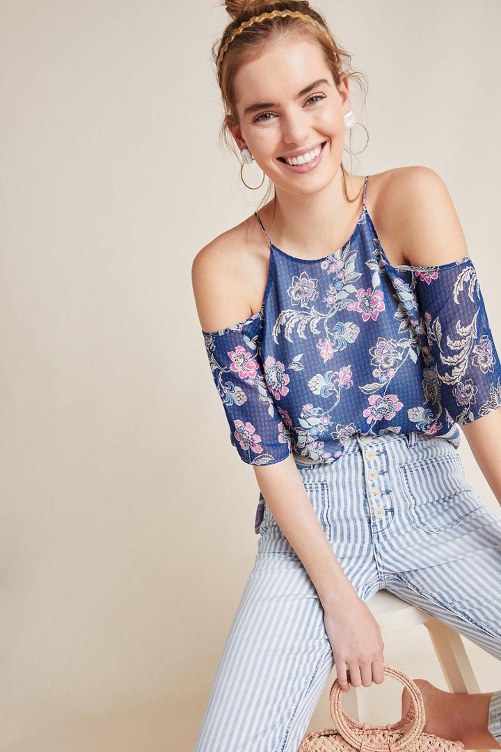 Daniel Rainn Maisie Open-shoulder Blouse