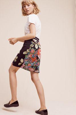 Monogram Garden Pop Skirt