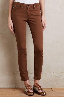 Ag Stevie Ankle Jeans Rich Caramel