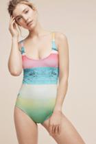 Entreauguas Watercolor One-piece Swimsuit