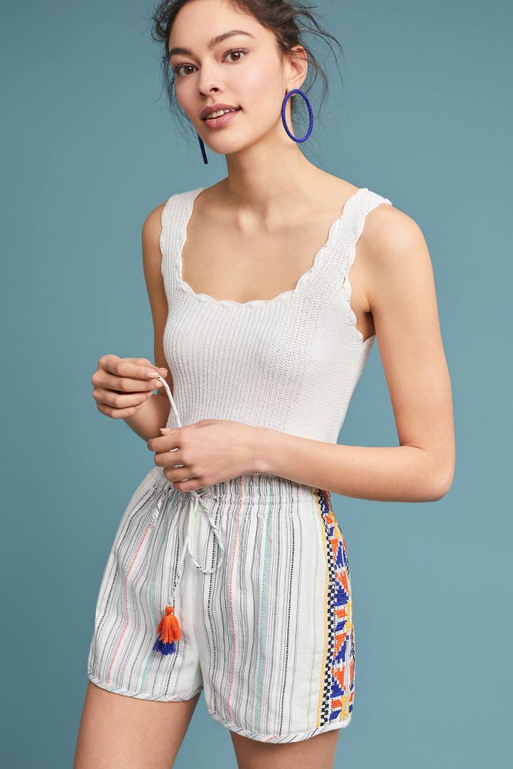 Laia Caspian Striped Shorts