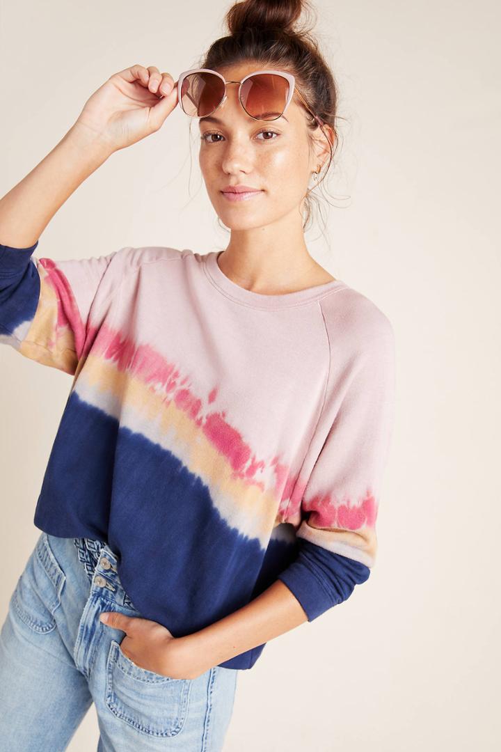 Velvet By Graham & Spencer Jamie Tie-dyed Pullover