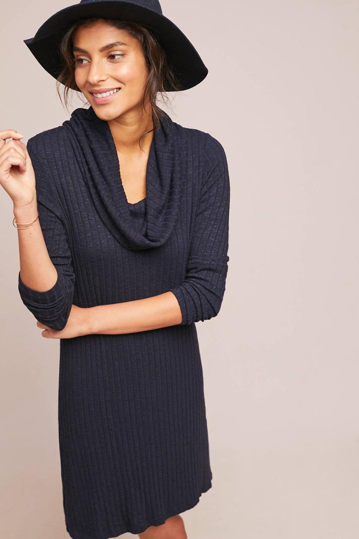 Michael Stars Cowl Neck Tunic Dress