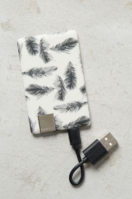 Triple C Power Card Ultra Thin Charger Cream
