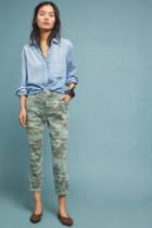 Amo Slouch High-rise Camo Trouser Jeans