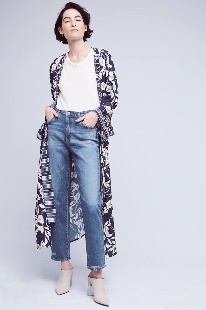 Ag Jeans Ag Phoebe Ultra High-rise Tapered Jeans