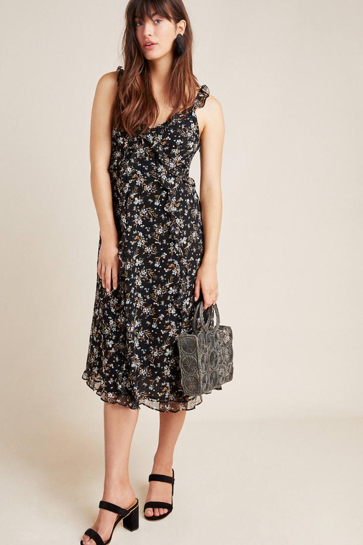 Bailey 44 Cecile Ruffled Floral Dress