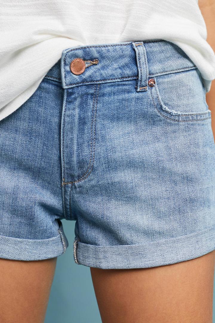Dl1961 Renee Low-rise Denim Shorts