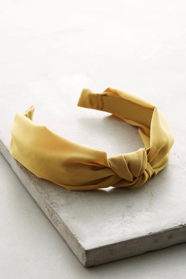 Anthropologie Knotted Chiffon Headband