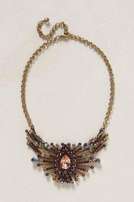 Anthropologie Songburst Bib Necklace