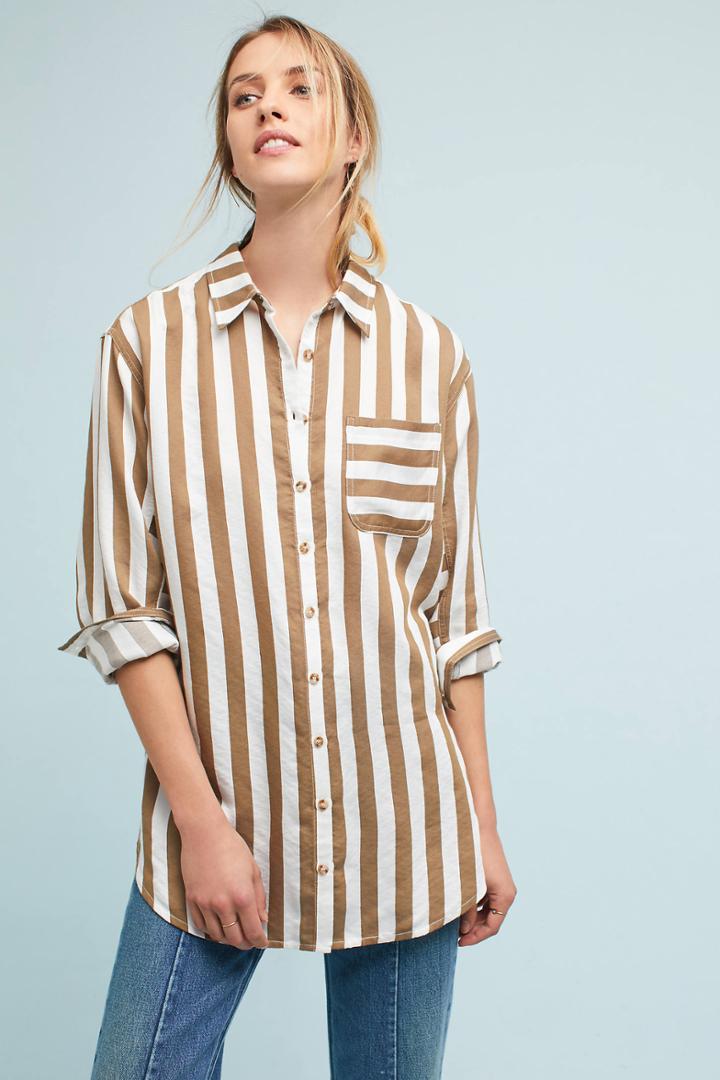 Maeve Adelaide Poplin Shirt