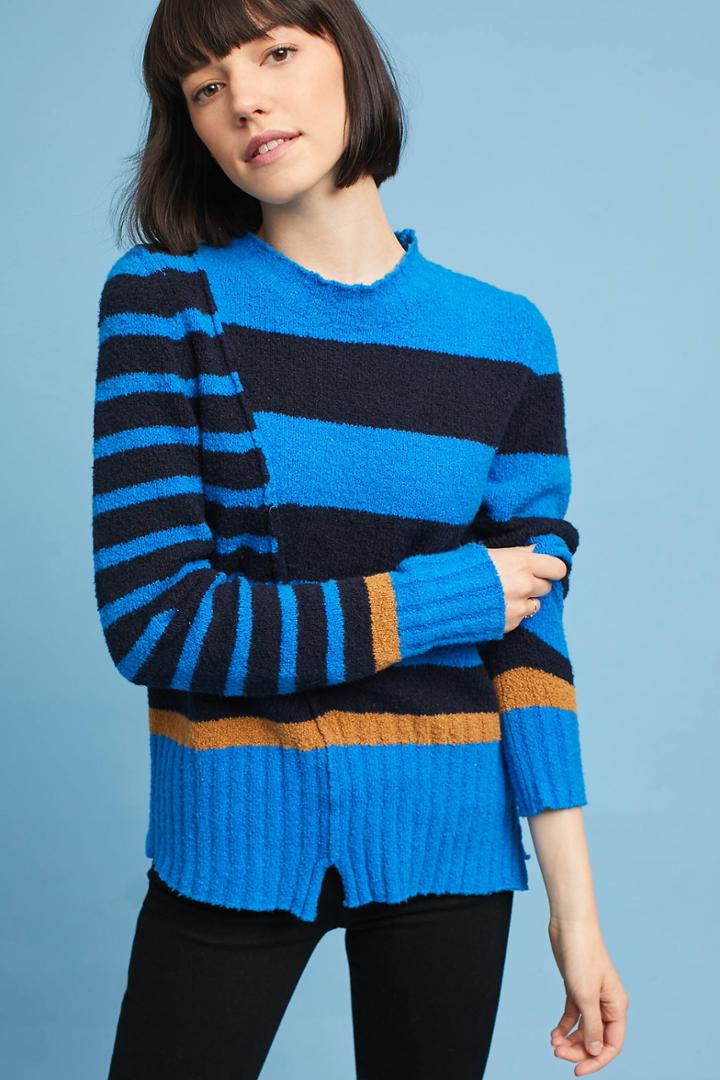 Tela Verona Mock Neck Pullover