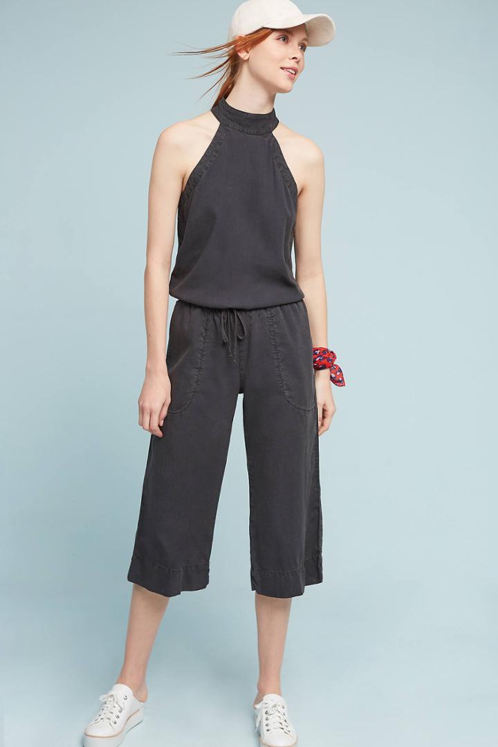 Cloth & Stone Cinched Halter Jumpsuit