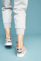 Lola Cruz Velvet Smile Sneakers
