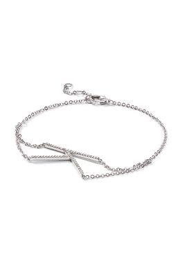 Liven Co. Diamond Monogram Bracelet In