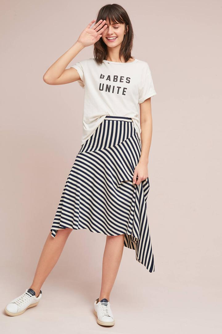 Sunday In Brooklyn Miranda Striped Skirt