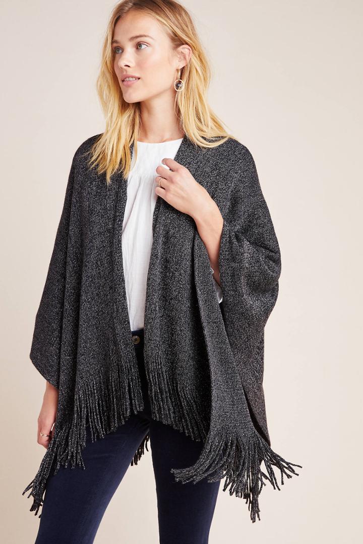 Anthropologie Halen Fringed Kimono