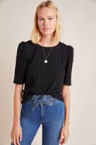 Eri + Ali Sutton Puff-sleeved Top