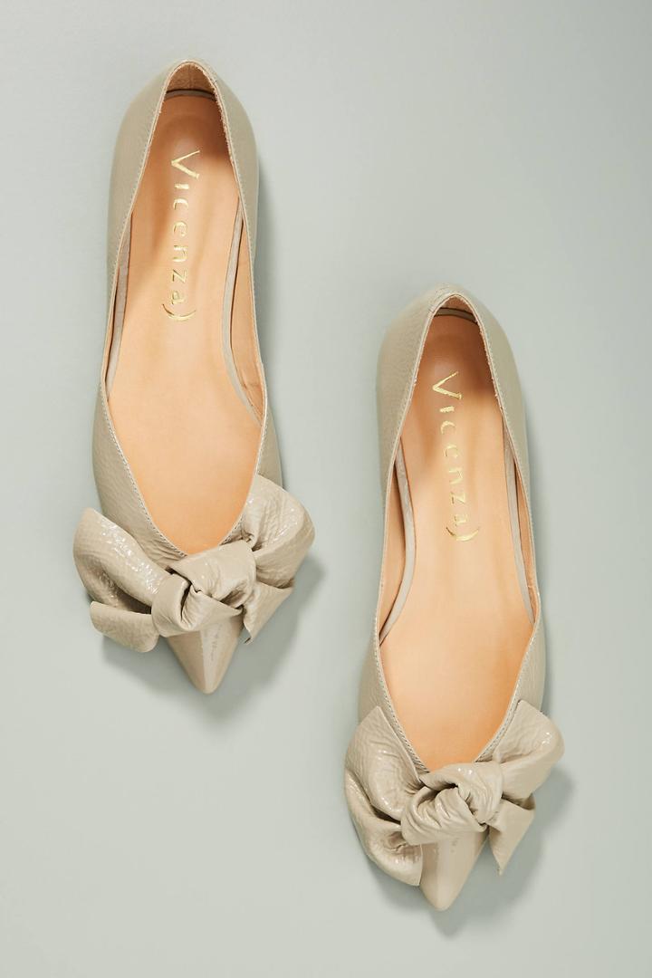 Vicenza Dorsay Bow Flats