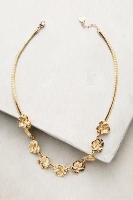 Gas Bijoux Gilded Roses Necklace