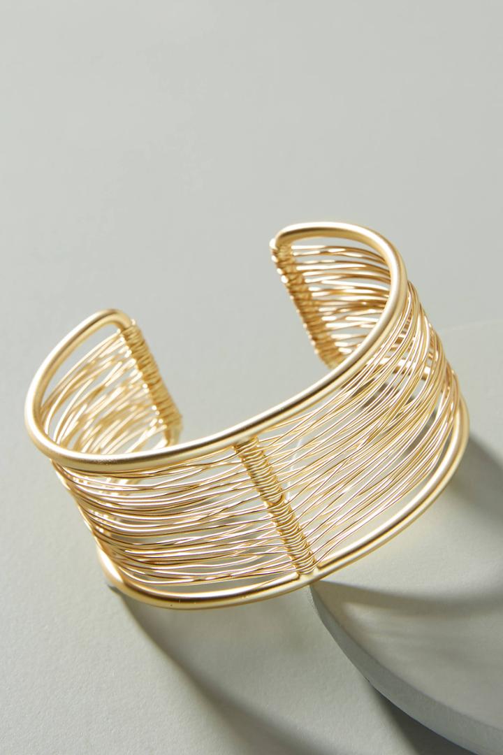 Anthropologie Stacked Cuff Bracelet