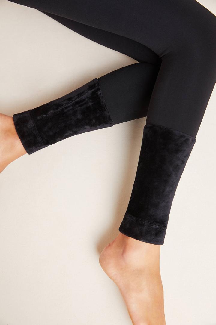 Lemon Leigh Velvet Cuff Leggings