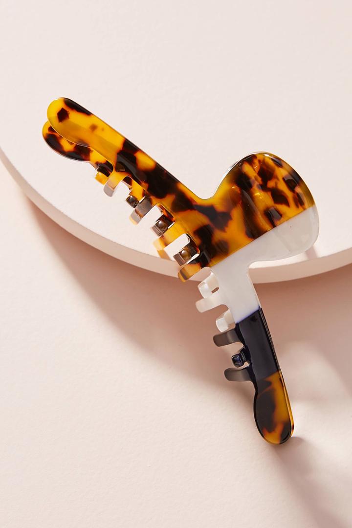 Anthropologie Carmina Colorblocked Hair Clip