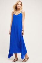 Tylho Cobalt Silk Maxi Dress