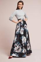 Eliza J Macie Jacquard Maxi Skirt
