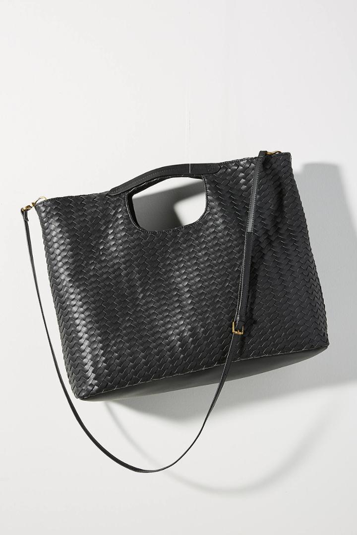Deux Lux Cara Woven Crossbody Bag