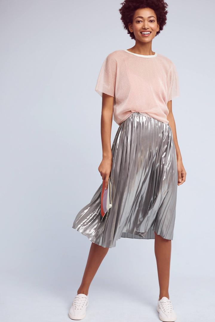 Seen Worn Kept Daphne Pleated Skirt