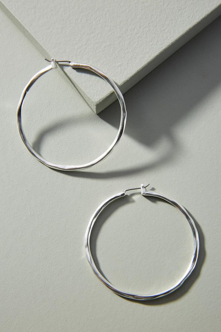 Anthropologie Ray Of Light Hoop Earrings