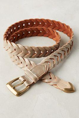 Anthropologie Fanque Woven Belt