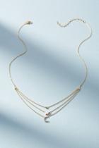 Anthropologie Shoot For The Stars Layered Necklace