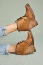 Vanessa Wu Wedge Booties