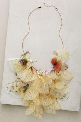 Derya Aksoy Organza Flutter Necklace