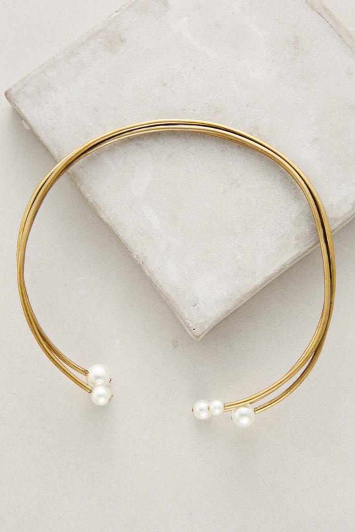 Lena Bernard Premia Pearl Collar Necklace