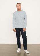 Vince Sun Faded Double Knit Crew