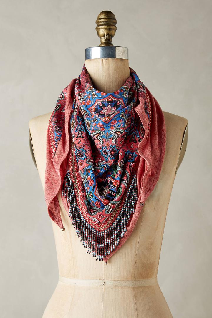 Mary Frances Lotus Kaleidoscope Scarf