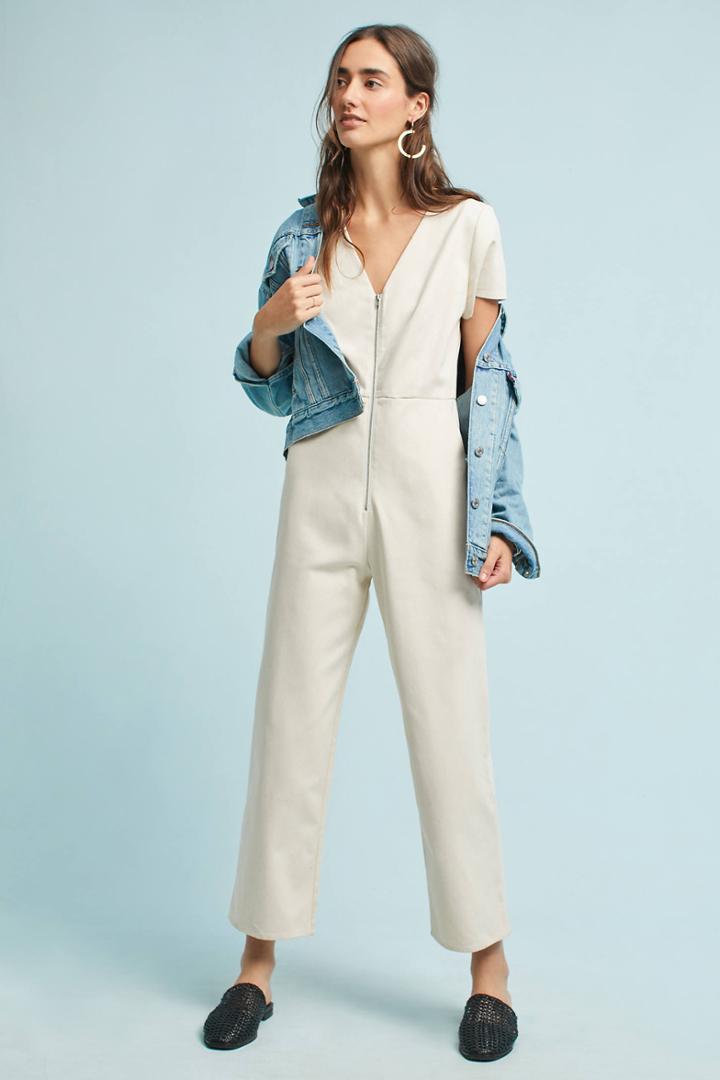Dusen Dusen Zip-front Jumpsuit