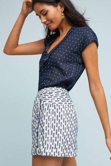 Anthropologie Panella Textured Shorts
