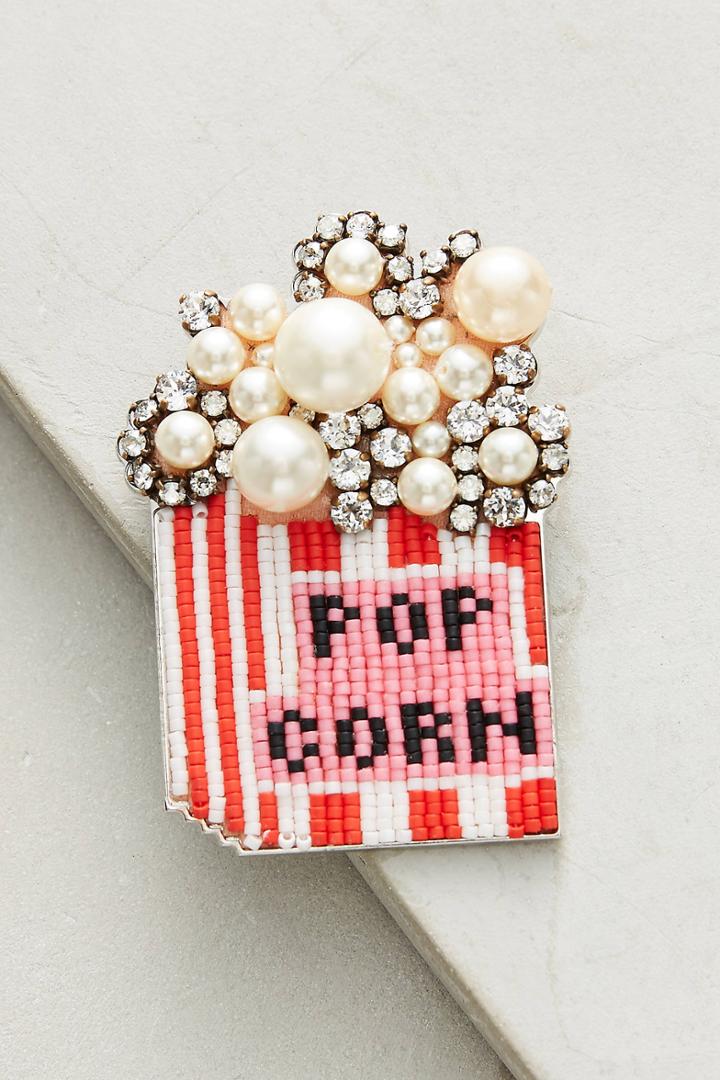 Shourouk Popcorn Brooch