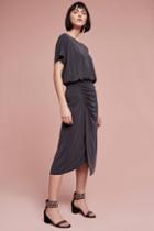 Moulinette Soeurs Etta Ruched Midi Dress