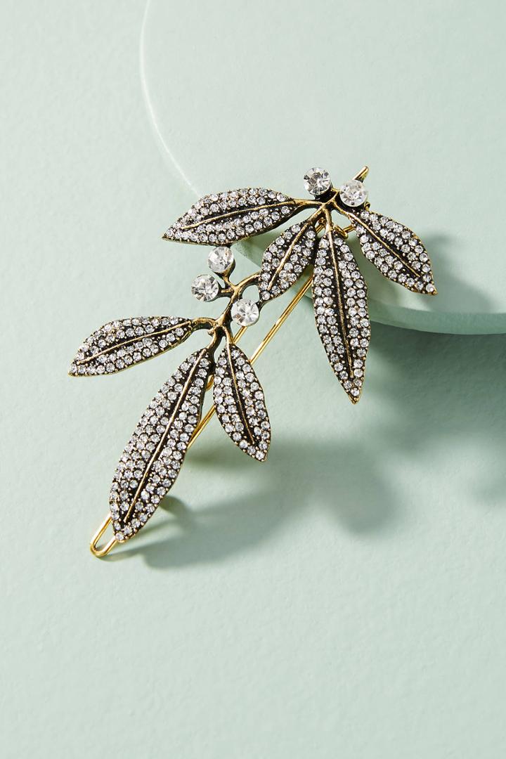 Serefina Olive Leaf Hair Clip
